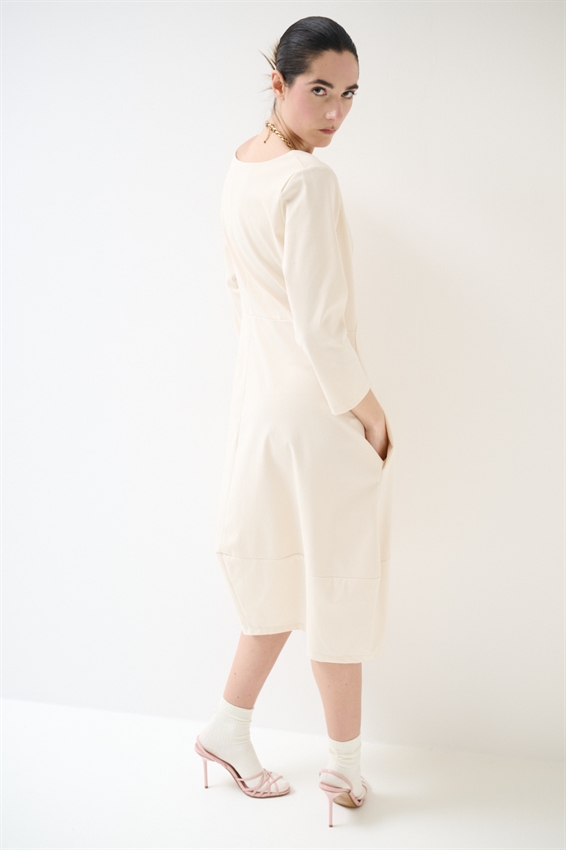 ABITO MIDI IN PUNTO MILANO BALLOON BURRO