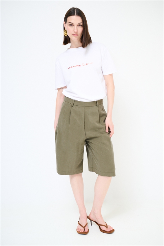 T-SHIRT REGULAR CON STAMPA MAMMA TI AMO