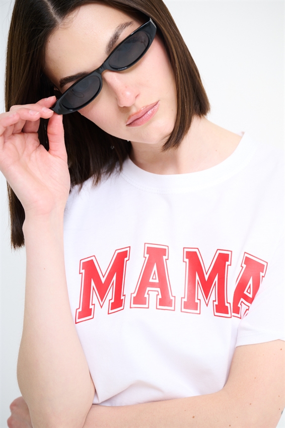 T-SHIRT REGULAR CON STAMPA MAMA