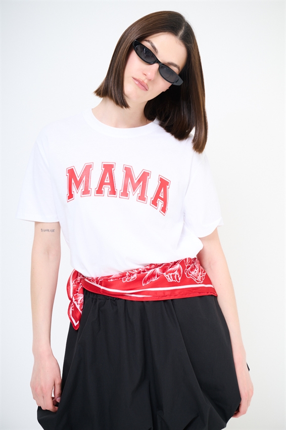 T-SHIRT REGULAR CON STAMPA MAMA
