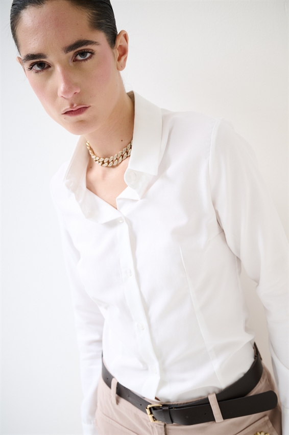 CAMICIA OXFORD SLIM BIANCO