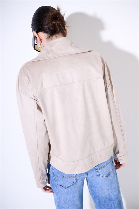 CHIODO OVER IN DAINETTO BEIGE