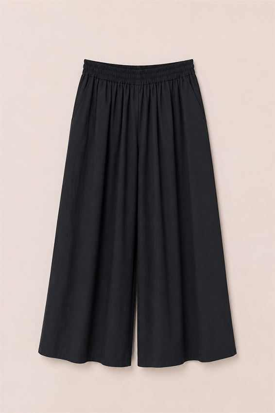 PANTA PALAZZO LUNGO CON ELASTICO