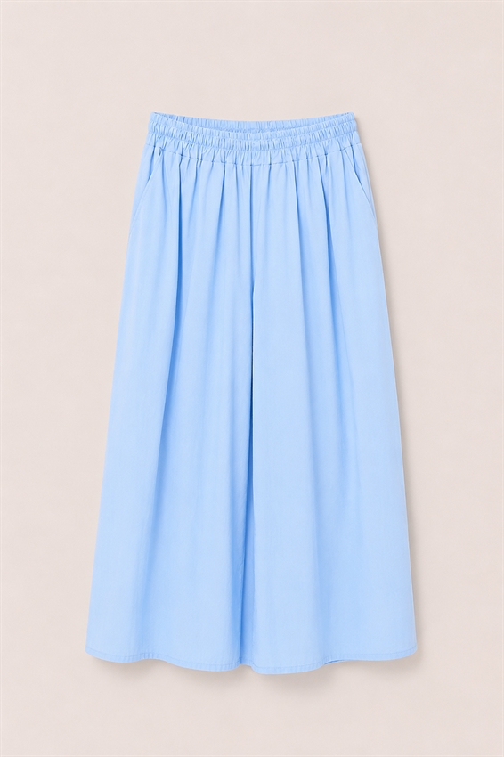 PANTA PALAZZO LUNGO CON ELASTICO