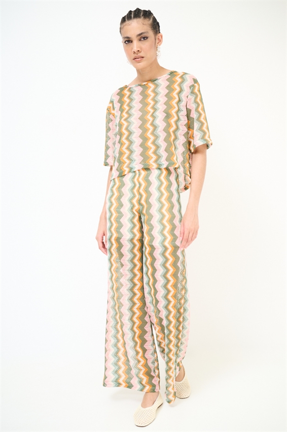 PANTA DRITTO CHEVRON