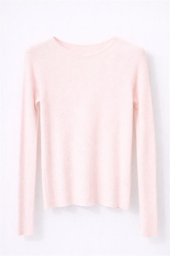 MAGLIA PARICOLLO COSTINA INTEGRALE ROSA