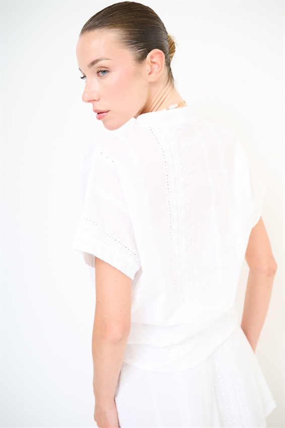 CAMICIA SMANICATA CON NODO SAN GALLO