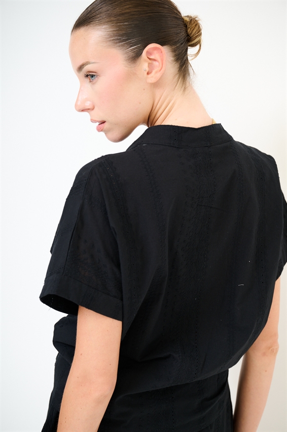 CAMICIA SMANICATA CON NODO SAN GALLO