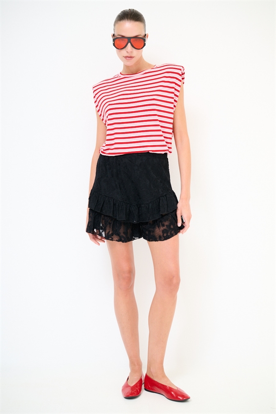 MINI/SHORTS IN PIZZO
