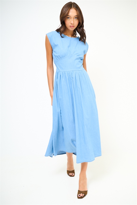 ABITO LUNGO IN CHAMBRAY