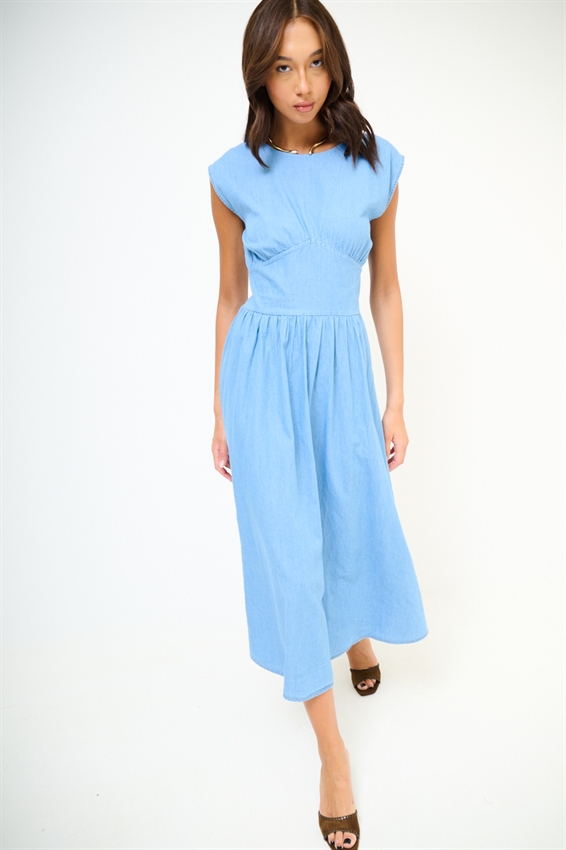 ABITO LUNGO IN CHAMBRAY