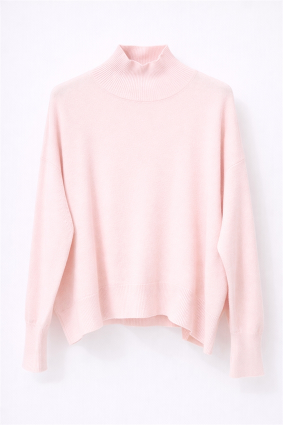 MAGLIA COLLO CICLISTA COSTINA ROSA