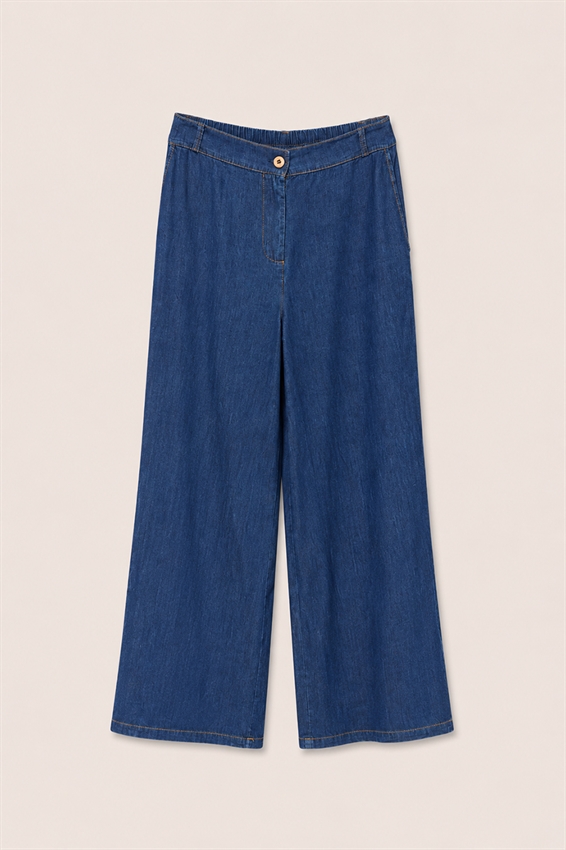 PANTALONE AMPIO CHAMBRAY