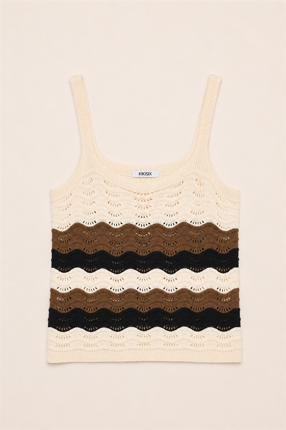 CANOTTA CROP MACRAME RIGA