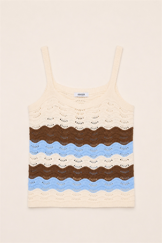 CANOTTA CROP MACRAME RIGA