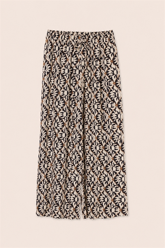 PANTALONE IN VISCOSA A FANTASIA