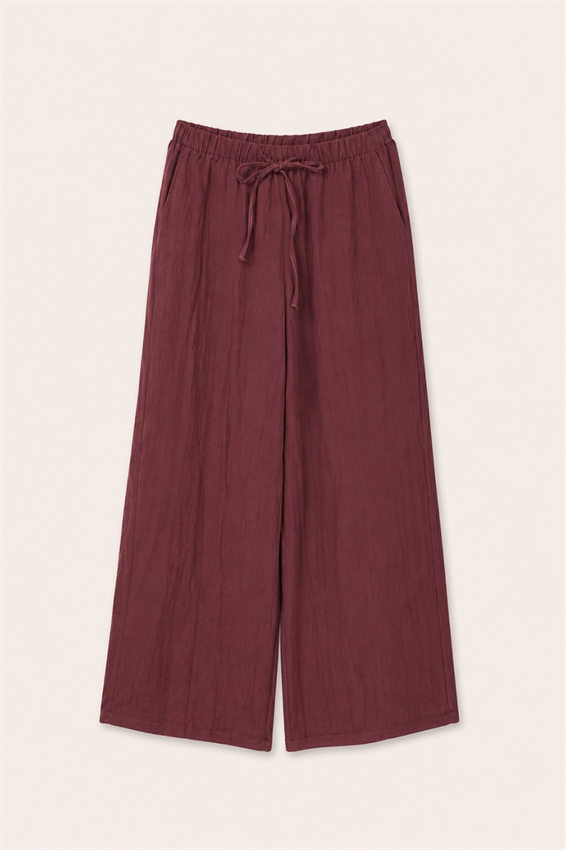 PANTALONE LACCIO DRITTO CON TASCHE