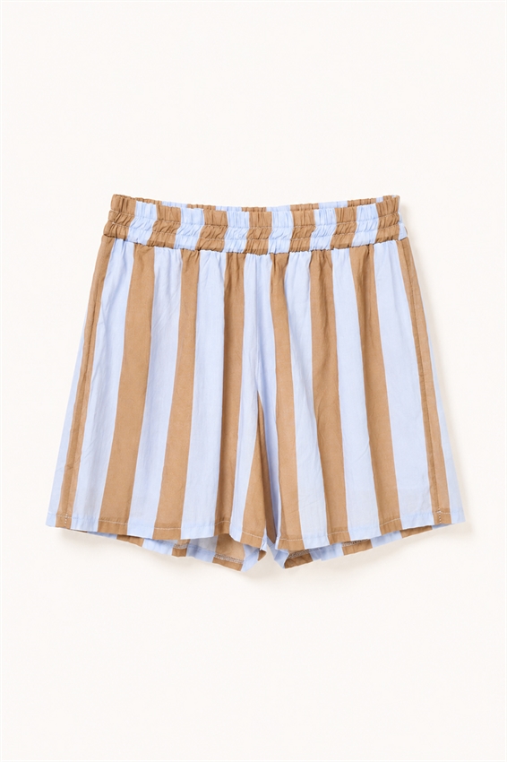 SHORTS IN MUSSOLA RIGATI
