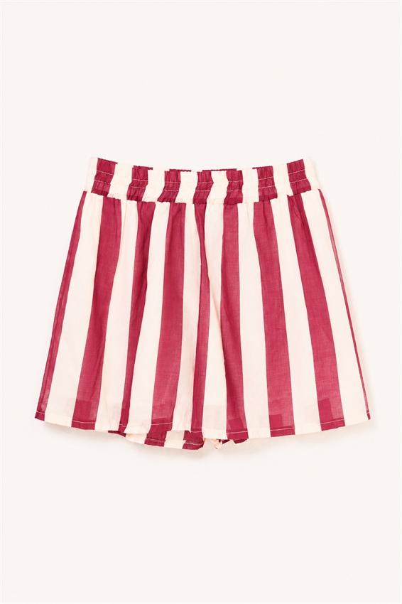SHORTS IN MUSSOLA RIGATI