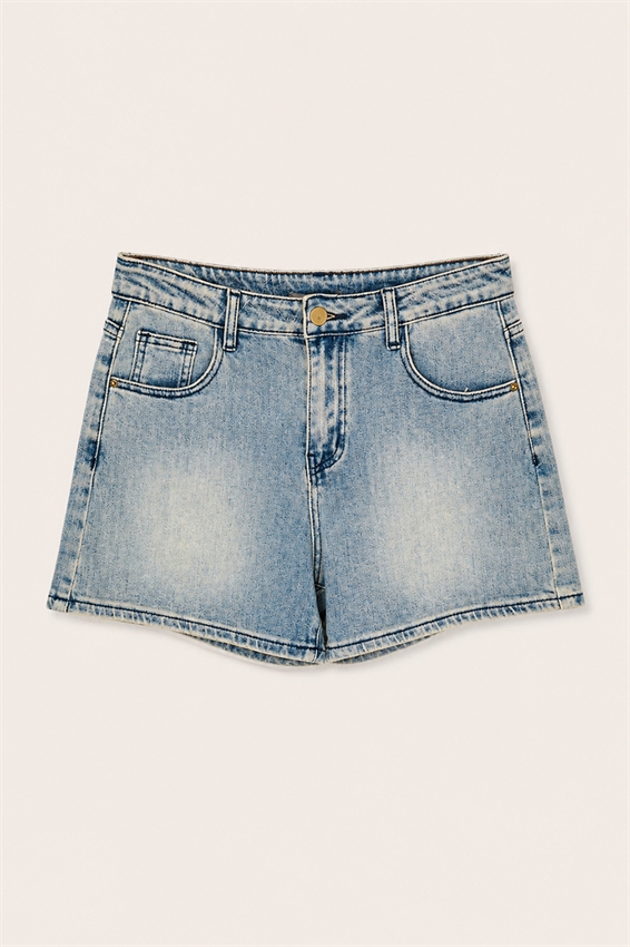 SHORTS IN DENIM BASIC