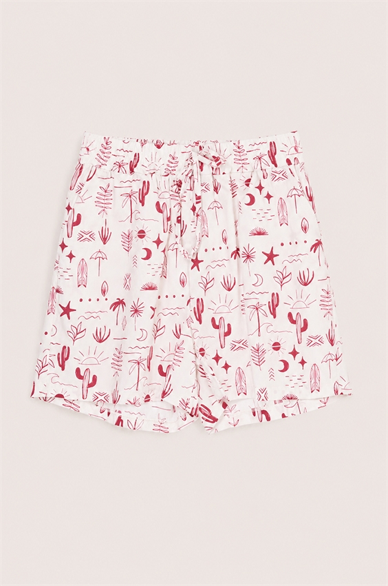SHORTS CON ELASTICO CON STAMPA