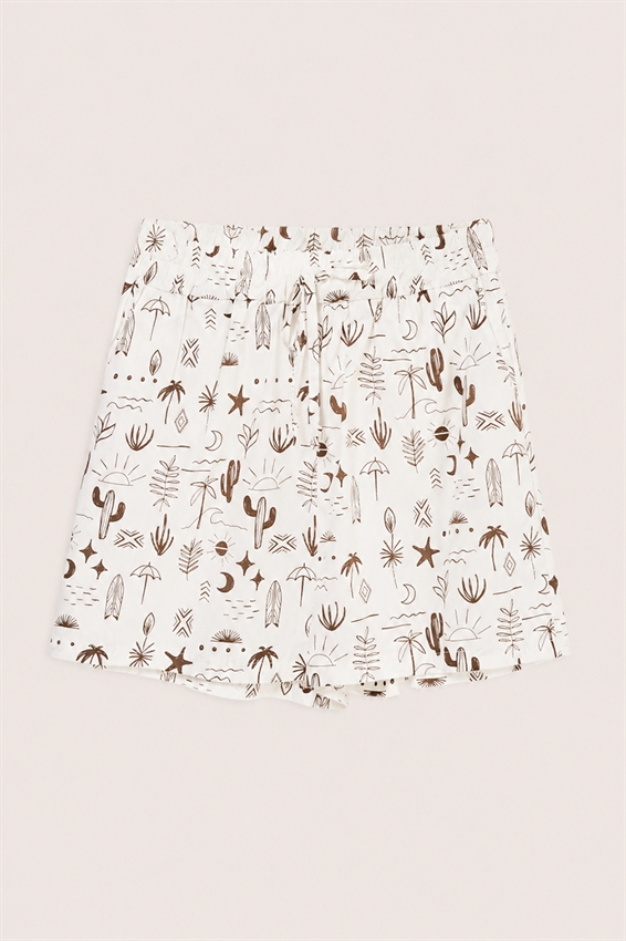 SHORTS CON ELASTICO CON STAMPA