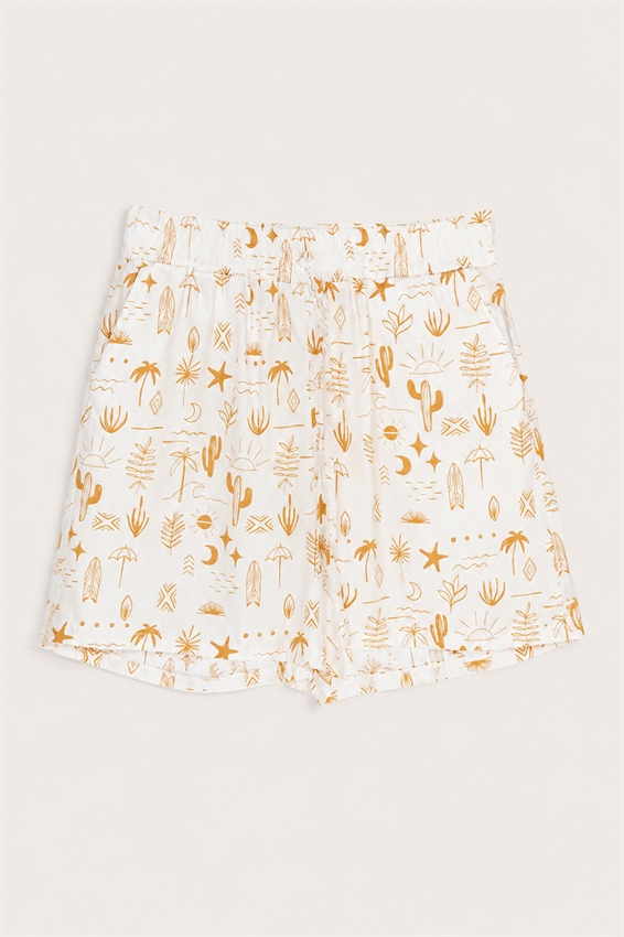 SHORTS CON ELASTICO CON STAMPA