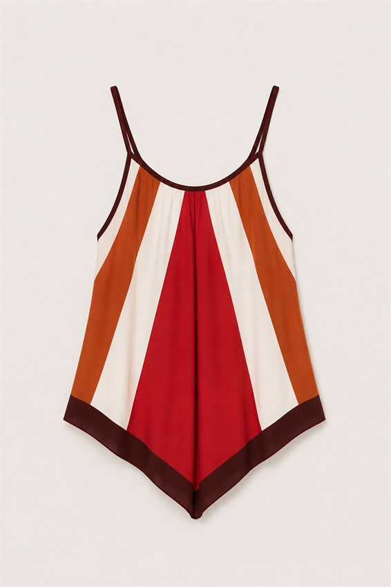 TOP SCOLLO AMERICANA