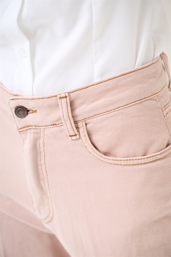 PANTALONE BULL CON IMPUNTURE A CONTRASTO CIPRIA