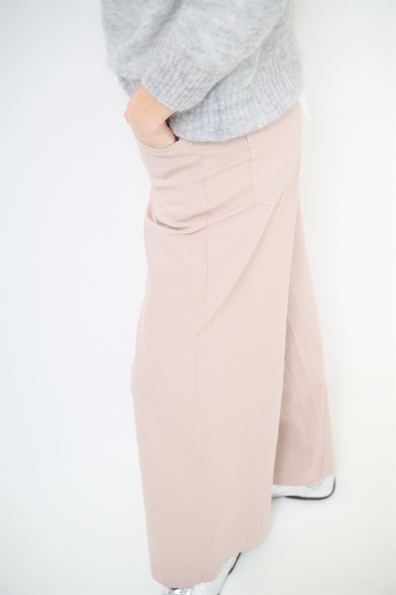 PANTA PALAZZO + CINTURA QUARZO