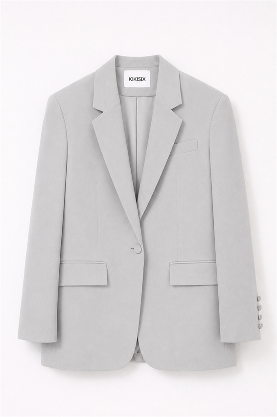 BLAZER MONOPETTO 1 BOTTONE E TASCHE A FILETTO