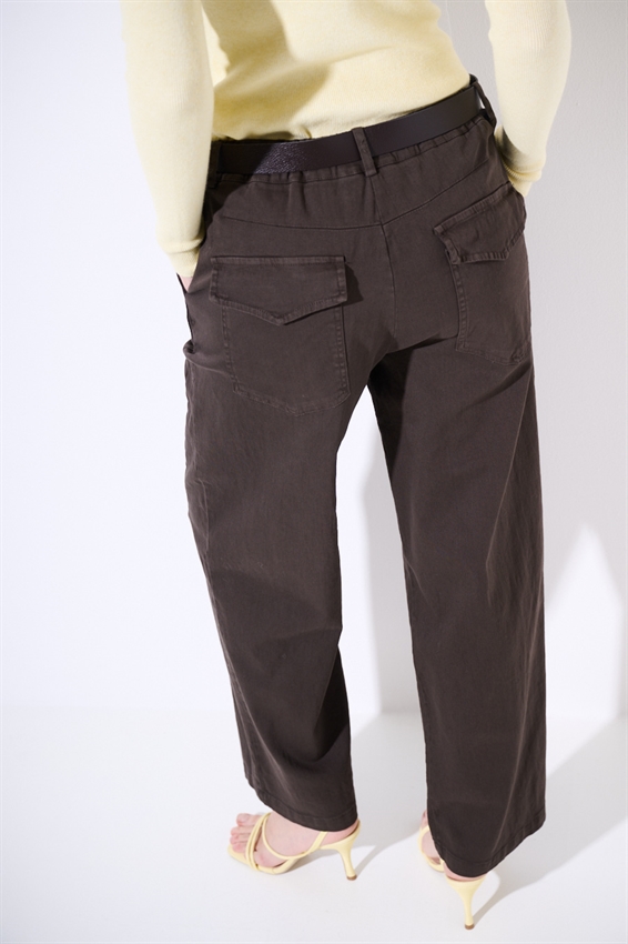 PANTA PATTINE DAVANTI CON TERMO AD. E CINTURA FORMICA