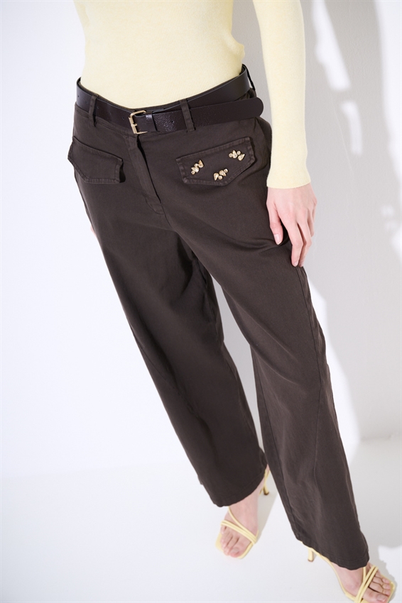 PANTA PATTINE DAVANTI CON TERMO AD. E CINTURA FORMICA