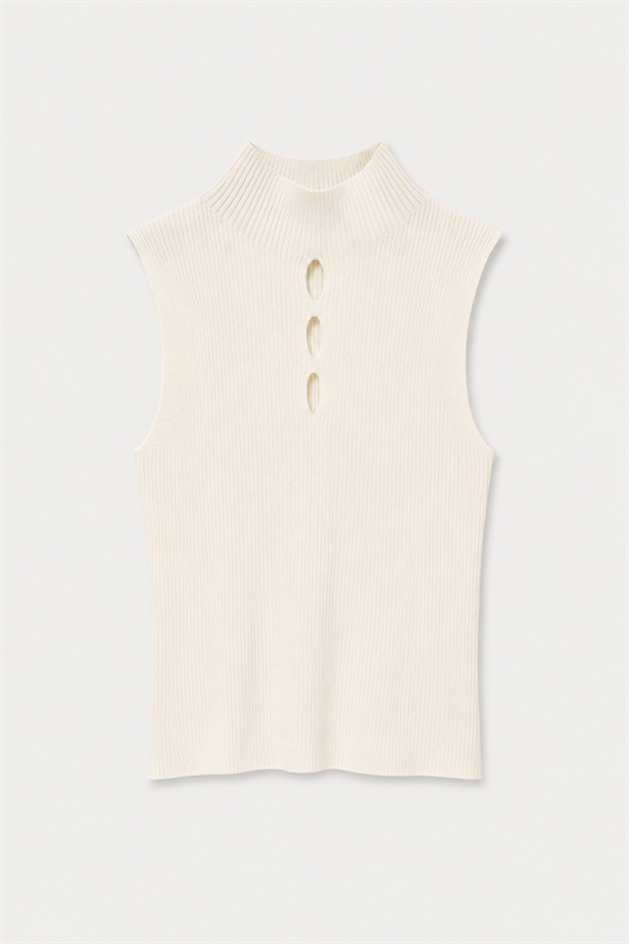 GILET A COSTINE CON APERTURE