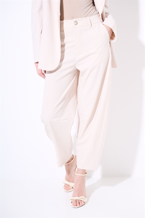 PANTALONE OVETTO CON ELASTICO RETRO BURRO