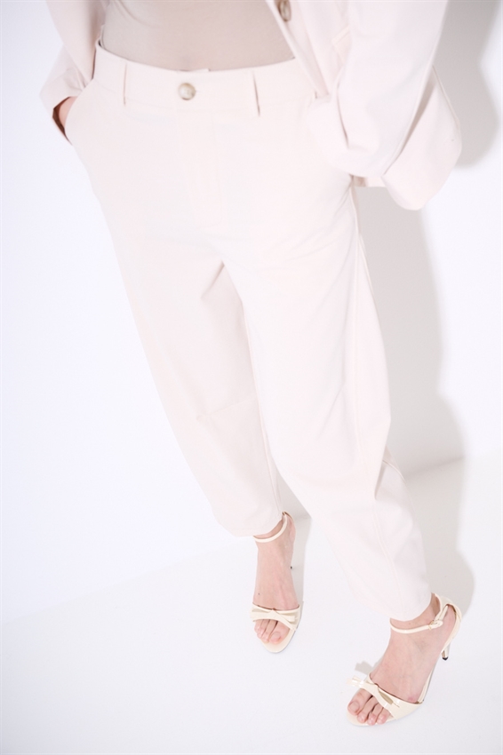 PANTALONE OVETTO CON ELASTICO RETRO BURRO