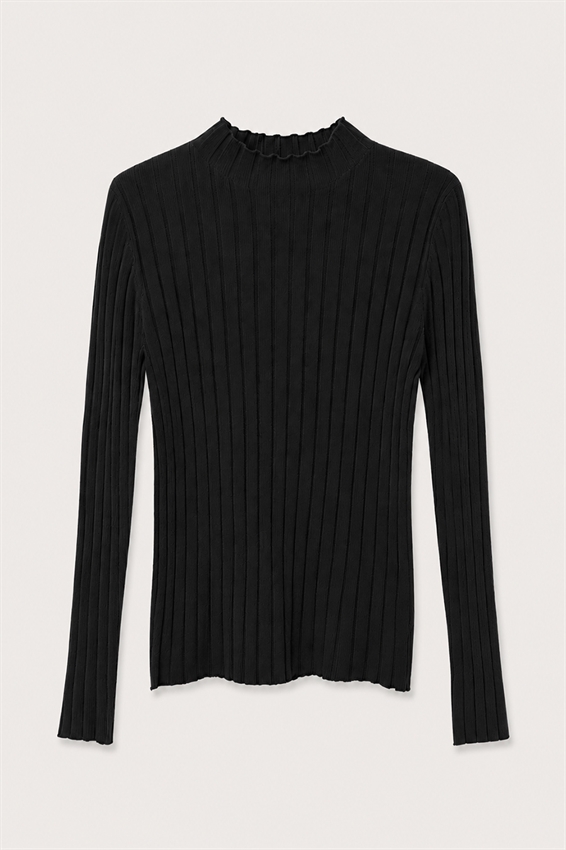 MAGLIA MEZZO COLLO A COSTA