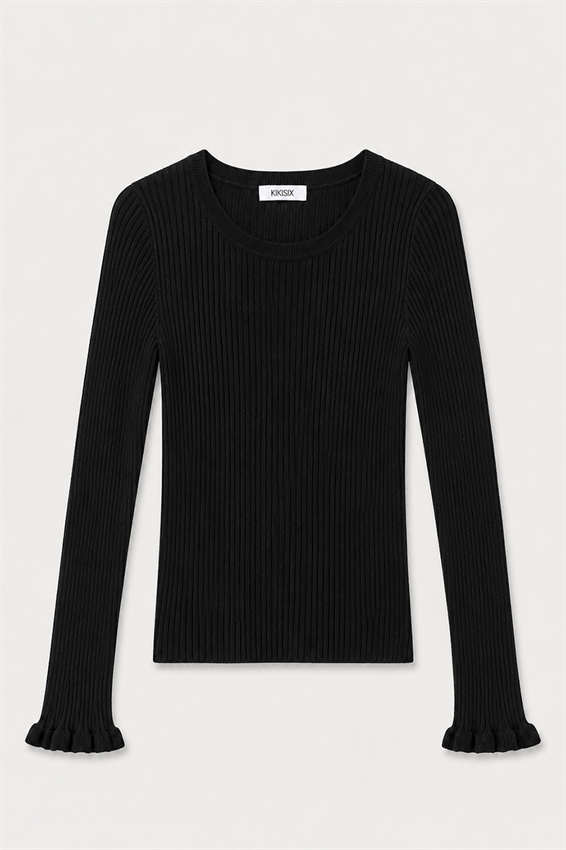 MAGLIA PARICOLLO A COSTINA IN LUREX