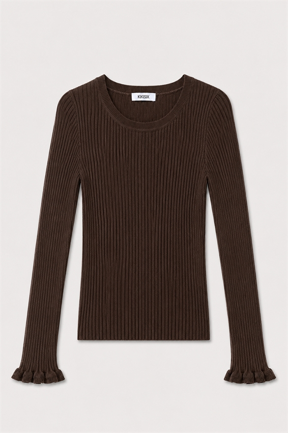 MAGLIA PARICOLLO A COSTINA IN LUREX