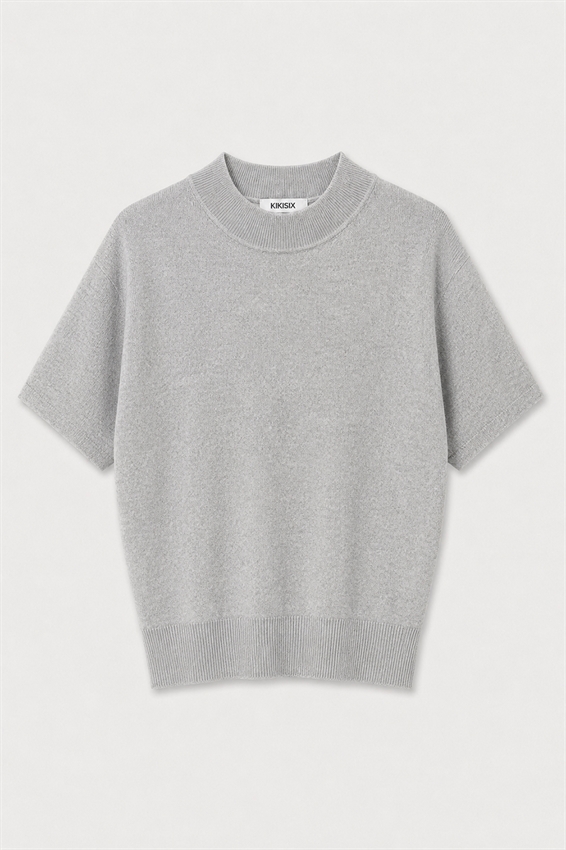 MAGLIA MEZZO COLLO MANICA CORTA