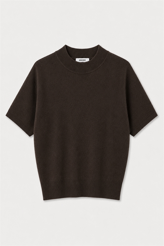 MAGLIA MEZZO COLLO MANICA CORTA