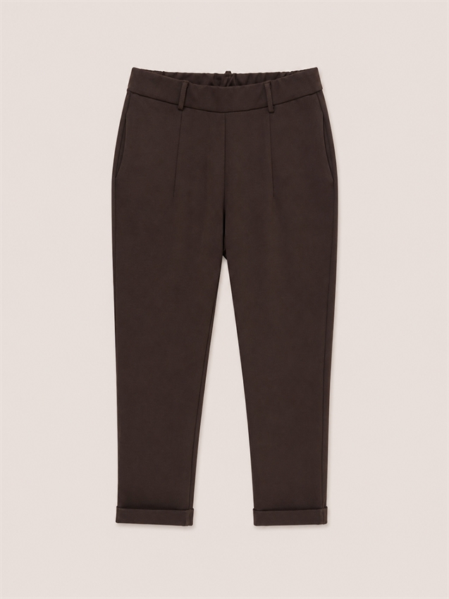 PANTA OVETTO CON CINTURA