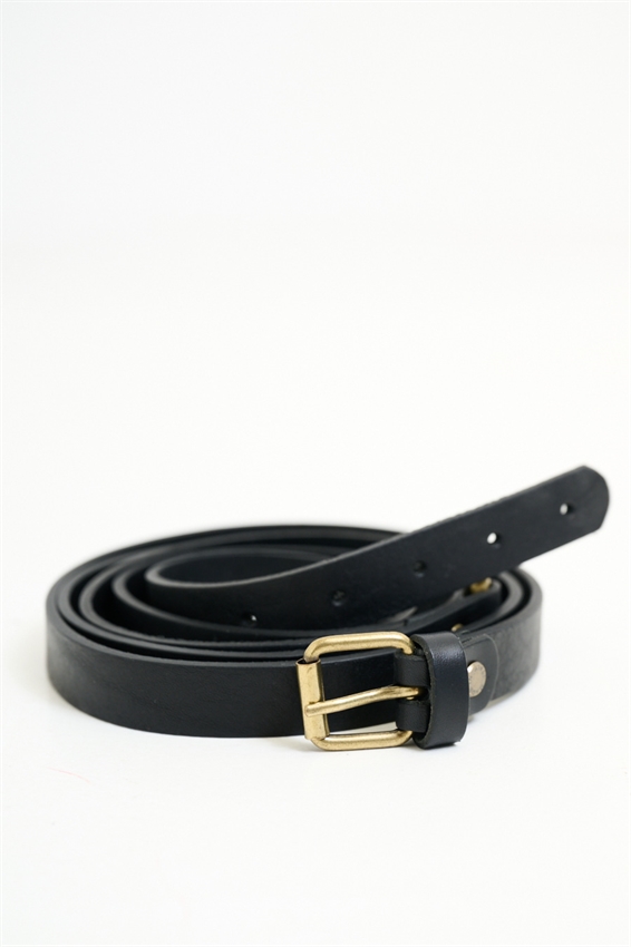 CINTURA DOUBLE FIBBIA ORO