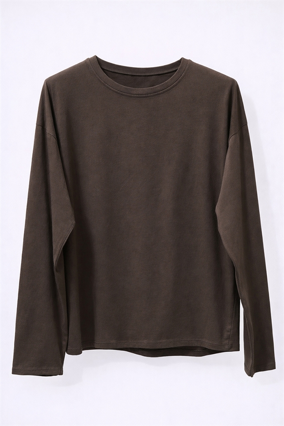 T-SHIRT COTONE MANICA LUNGA CALATA FORMICA