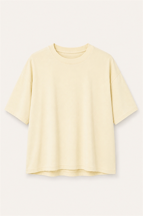 T-SHIRT OVER CON SPALLA SCESA