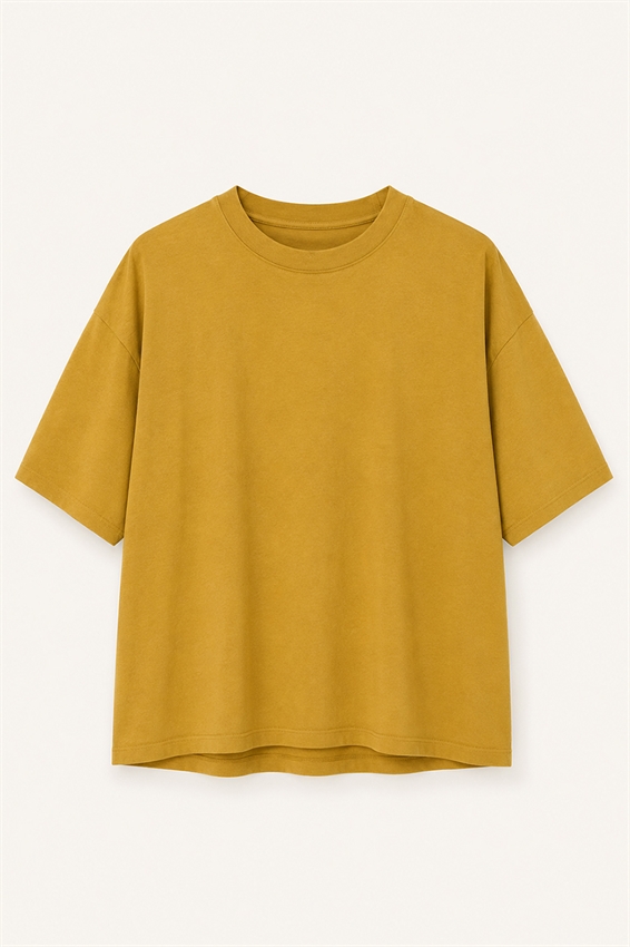 T-SHIRT OVER CON SPALLA SCESA