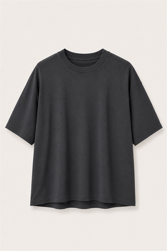 T-SHIRT OVER CON SPALLA SCESA