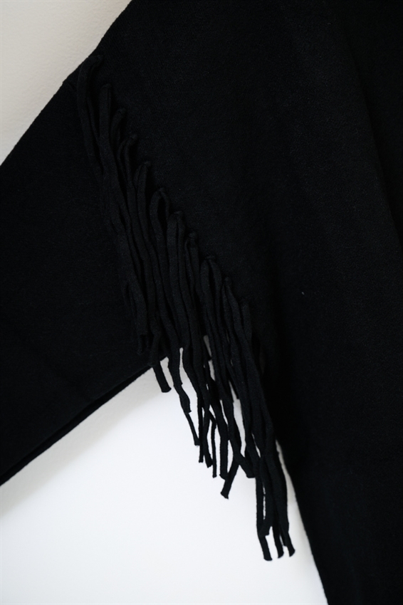CARDIGAN APERTO CON FRANGE