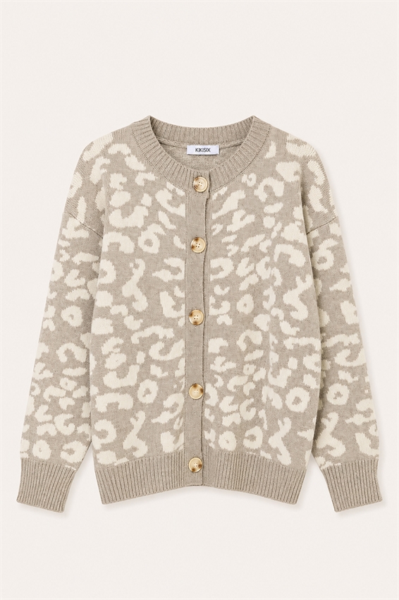 CARDIGAN MACULATO