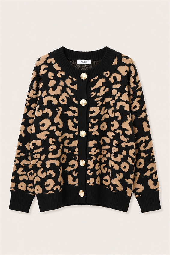 CARDIGAN MACULATO